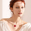 40Pcs 10 Colors Resin Rhinestone Beads RESI-PA0001-26B-6