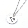 Non-Tarnish 304 Stainless Steel Pendant Necklaces NJEW-E147-12P-1