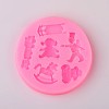 Toy Design DIY Food Grade Silicone Molds AJEW-L054-12-1