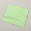 Suede Fabric Square Silver Polishing Cloth AJEW-G004-03-2