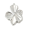 304 Stainless Steel Pendants STAS-L293-09F-P-1