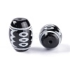 Tibetan Style dZi Beads TDZI-Z001-10-3