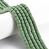 Handmade Polymer Clay Bead Strands CLAY-ZX006-01-103-1