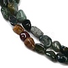 Natural Indian Agate Beads Strands G-Q060-D08-02-4