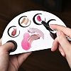 Stainless Steel Palette and Double Head Spoon Palette Spatulas Stick Rod MRMJ-GL0001-01P-7