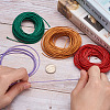 Craftdady 25 Bundles 25 Colors Waxed Polyester Cord YC-CD0001-03B-10