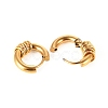 PVD Vacuum Plating 304 Stainless Steel Huggie Hoop Earrings EJEW-JE04192-01-2