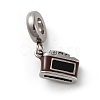 304 Stainless Steel Enamel European Dangle Charms STAS-G308-20AS-2