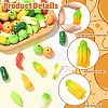 9Pcs 9 Styles Opaque Resin Cabochons RESI-CJC0012-44-3