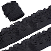 2 Yards Pleated Chiffon Lace Trim OCOR-GF0001-87B-1