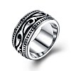 Men's Stainless Steel Finger Rings RJEW-BB29955-10-1