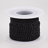 Electrophoresis Iron Rhinestone Strass Chains CHC-Q009-SS12-B01-2