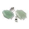 Natural Green Aventurine Pendants G-B127-16P-03-2
