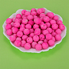 Round Silicone Focal Beads SI-JX0046A-124-3