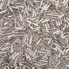 Plated Glass Bugle Beads SEED-S046-01B-21-3