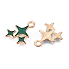 Alloy Enamel Pendants ENAM-T020-38E-RS-2