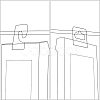 Transparent Self Adhesive Hang Tabs CDIS-NB0001-06-5