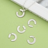 Tarnish Resistant 304 Stainless Steel Letter Charms STAS-O072-C-5