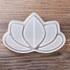 DIY Lotus Jewelry Tray Making Silicone Molds DIY-G051-A03-2