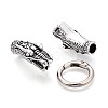Alloy Spring Gate Rings PALLOY-R089-32AS-2