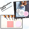8Pcs 4 Styles Rubber Stamps AJEW-CP0008-33-5