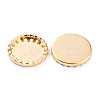 304 Stainless Steel Cabochon Settings STAS-Y001-08G-3