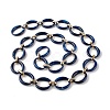 Handmade Imitation Gemstone Style Link Chains AJEW-J034-01A-2