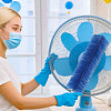 2Pcs 2 Colors Plastic & Nylon Brushes TOOL-CA0001-35-6