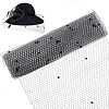 Deco Mesh Ribbons SRIB-WH0011-179B-01-1