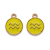 Alloy Enamel Pendants ENAM-S124-01B-14J-1