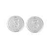Rack Plating Alloy Pendants PALLOY-D029-17S-RS-1