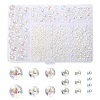 5 Style Transparent Acrylic Beads TACR-YW0001-72-1