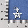 S925 Sterling Silver Pendant STER-H115-03B-S-3
