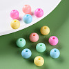 Opaque Acrylic Beads MACR-S370-C10mm-M1-6