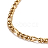 304 Stainless Steel Chain Necklaces NJEW-A002-08G-2