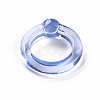 Transparent Acrylic Finger Rings RJEW-T010-07-6