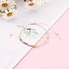 Adjustable Nylon Cord Braided Bead Bracelets BJEW-JB06024-01-4