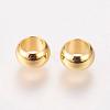 Brass European Beads OPDL-M001-01G-2