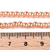 Baking Paint Glass Pearl Bead Strands HY-Q003-3mm-33-4