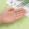 Apetalous Half Round/Dome Brass Micro Pave Cubic Zirconia Bead Caps X-ZIRC-D062-P-5