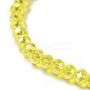 Electroplate Glass Beads Strands EGLA-R048-2mm-22-3