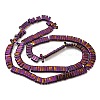 Electroplated Non-magnetic Synthetic Hematite Beads Strands G-C106-B02-06A-2