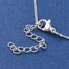 Rack Plating Brass Macrame Pouch Necklace Making for Gemstone Nuggets KK-M285-02A-S-3