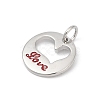 Brass Enamel Charms KK-U062-30P-02-3
