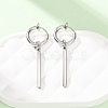 201 Stainless Steel Hoop Dangle Earrings for Women SA-CBA8B85-16P-2