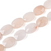 Natural Pink Aventurine Beads Strands G-S354-13x18-A09-2