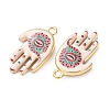 Religion Printed Alloy Pendants AL-CBA7256-24G-01-3