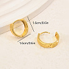 304 Stainless Steel Hoop Earrings for Women RY1881-4