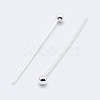 925 Sterling Silver Head Pins STER-F036-20S-1.5x20-2