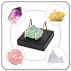 Square PU Leather Mineral Crystal Display Stands AJEW-WH0342-65B-6